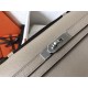 Hermes Grey  Epsom Kelly Cut Handmade Bag