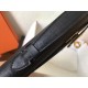 Hermes Black Epsom Kelly Cut Handmade Bag