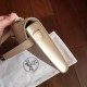 Hermes White Epsom Kelly Cut Handmade Bag