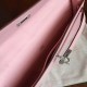 Hermes Pink Swift Kelly Cut Handmade Bag