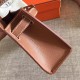 Hermes Brown Kelly Pochette Epsom Handmade Bag