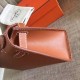 Hermes Gold Kelly Pochette Swift Handmade Bag