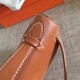 Hermes Gold Kelly Pochette Swift Handmade Bag