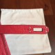 Hermes Red Kelly Pochette Ostrich Handmade Bag