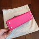 Hermes Rose Tyrien Epsom Kelly Mini II Handmade Bag