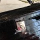 Hermes Black Alligator Kelly Mini II Handmade Bag