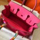 Hermes Rose Lipstick Birkin 30cm Epsom Handmade Bag