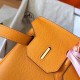 Hermes Yellow Birkin 30cm Epsom Handmade Bag