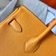 Hermes Yellow Birkin 30cm Epsom Handmade Bag