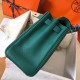 Hermes Malachite Clemence Kelly 28cm Handmade Bag