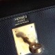 Hermes Black Epsom Kelly 28cm Handmade Bag