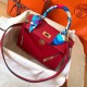 Hermes Red Epsom Kelly 28cm Handmade Bag