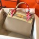 Hermes Tourterelle Epsom Kelly 28cm Handmade Bag