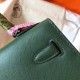 Hermes Vert Anglais Epsom Kelly 28cm Handmade Bag