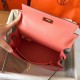 Hermes Bicolor Epsom Kelly 28cm Rose Lipstick Handmade Bag