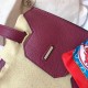 Hermes Bordeaux Birkin 35cm Clemence Handmade Bag