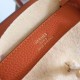 Hermes Orange Birkin 35cm Clemence Handmade Bag