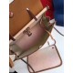 Hermes Herbag Zip PM 31cm Bag In Beige Canvas