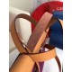 Hermes Herbag Zip PM 31cm Bag In Fuchsia Canvas