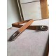 Hermes Kelly Belt In Brown Epsom Leather