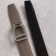 Hermes Etrier Buckle Belt & Taupe Clemence 32 MM Strap