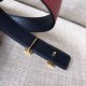 Hermes Mini Constance Belt Buckle & Ruby Epsom 24 MM Strap