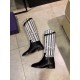 Hermes Jumping Boots In De Camp Dechainee Toile