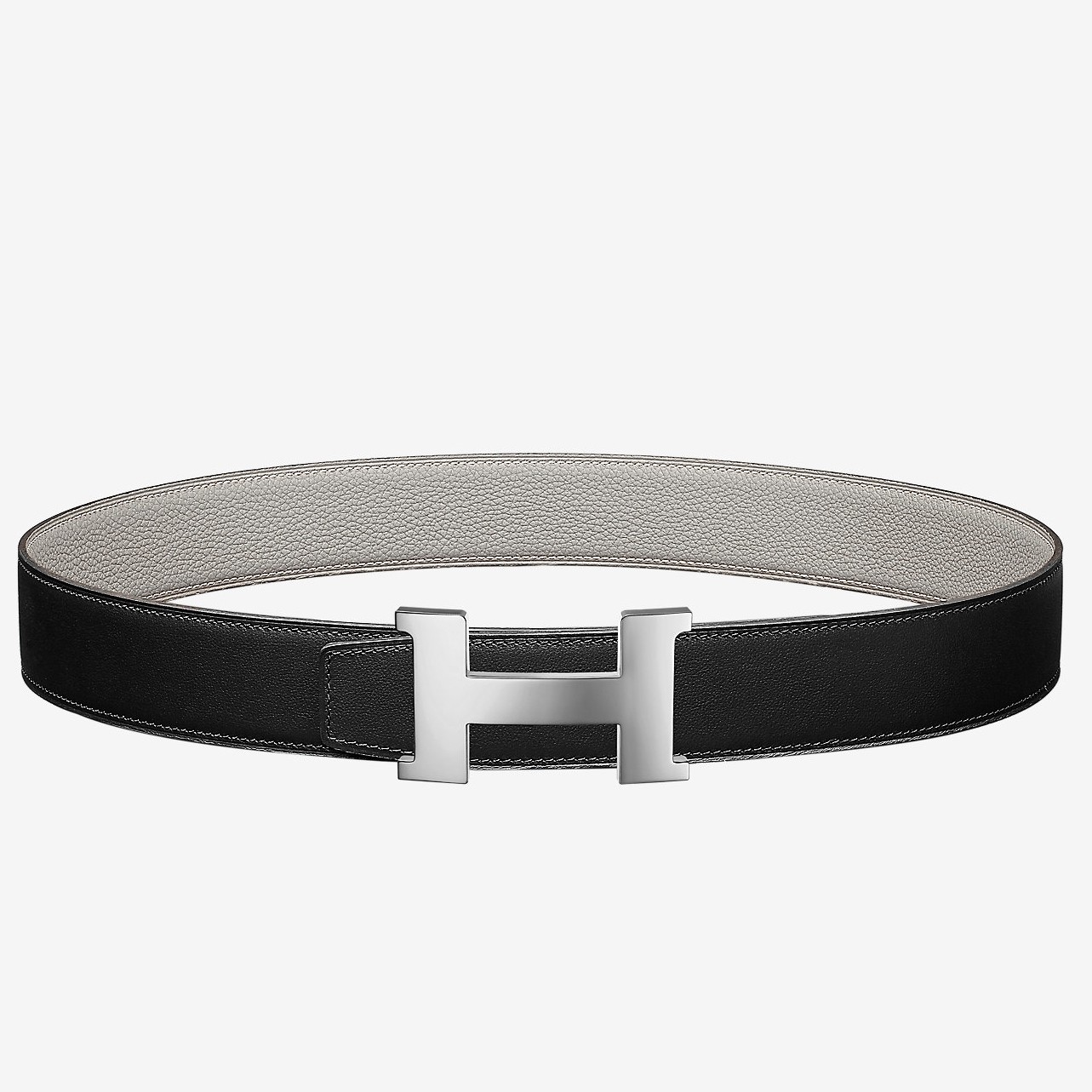 Hermes Constance Belt Buckle & Perle Clemence 38 MM Strap