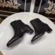 Hermes Black Calfskin Power Low Boot