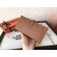 Hermes Brown Epsom Bearn Gusset Wallet