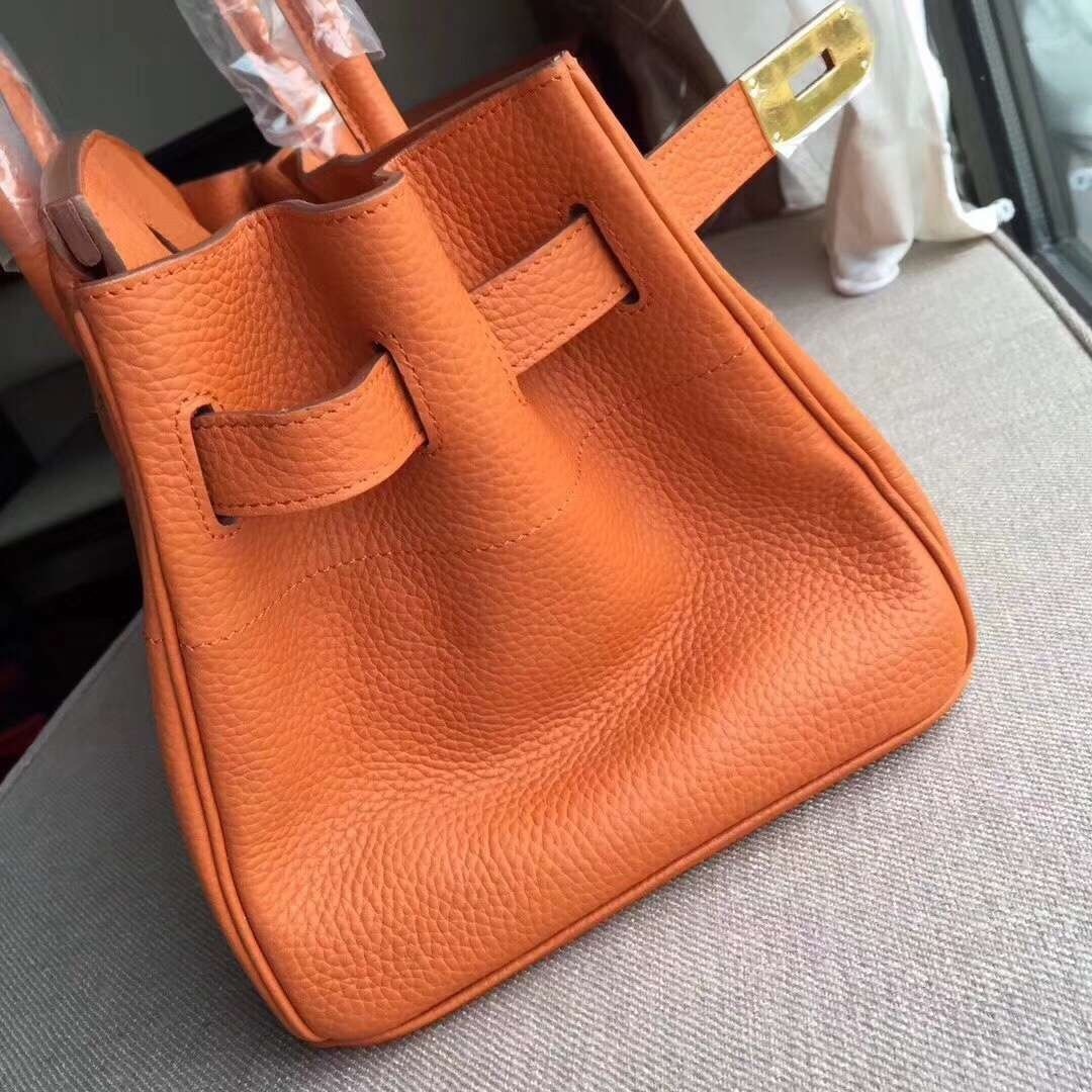 Hermes Orange JPG Birkin 42cm Shoulder Bag