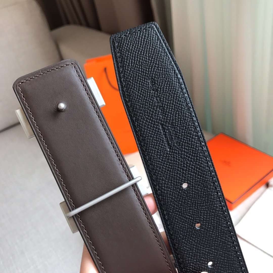 Hermes Constance 2 Belt Buckle & Black Epsom 42MM Strap