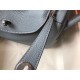 Hermes Lindy 26cm Bag In Blue Lin Clemence With PHW