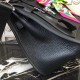 Hermes Black Clemence Jypsiere 28cm Bag