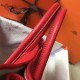 Hermes Garden Party 36 Bag In Red Clemence Leather