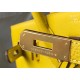 Hermes Yellow Clemence Birkin 30cm Bag