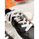 Hermes Women's Day Sneakers in Black Leather