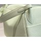 Hermes Lindy 26cm Bag In Vert Fizz Clemence Leather GHW