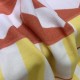 Hermes Avalon H Club Blanket in Terre Cuite/Yellow Cashmere