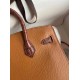 Hermes Brown Sac Faubourg Birkin 20 Sellier Limited Edition Bag