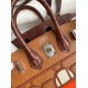 Hermes Brown Sac Faubourg Birkin 20 Sellier Limited Edition Bag