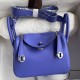 Hermes Mini Lindy Handmade Bag In Lilas Swift Leather