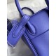 Hermes Mini Lindy Handmade Bag In Lilas Swift Leather