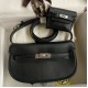 Hermès Kelly Moove Handmade Bag in Black Swift Calfskin