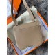 Hermes Della Cavalleria II Mini Bag in Taupe Epsom Calfskin