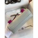 Hermes Kelly Doll Bag in Pearl Grey Matte Alligator Leather