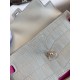 Hermes Kelly Doll Bag in Pearl Grey Matte Alligator Leather