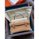 Hermes Kelly Doll Picto Bag in Nata Epsom Calfskin