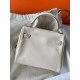 Hermes Kelly Doll Quelle Idole Bag in Craie Swift Calfskin