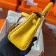 Hermes Kelly Doll Quelle Idole Bag in Jaune Ambre Swift Calfskin